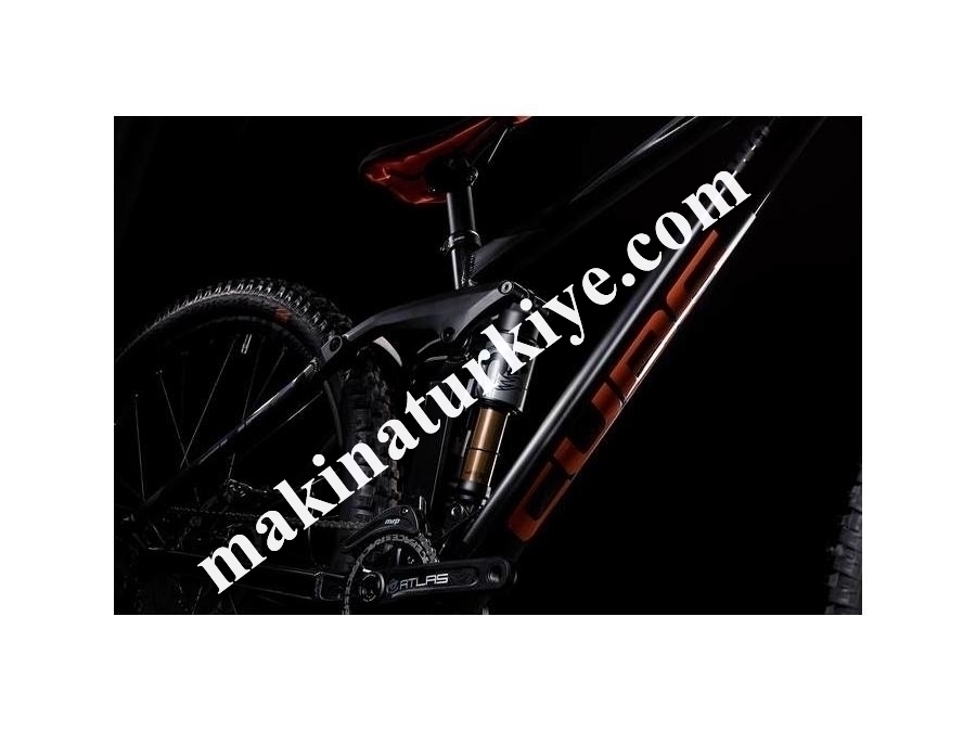 Tam Süspansiyon Dağ Bisikleti (Siyah, Turuncu) Xl Model 29 İnç - Cube Two15 Sl