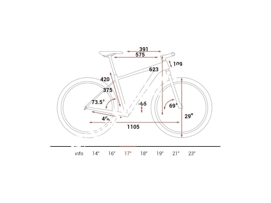 Hardtail Dağ Bisikleti (Mavi, Turuncu) 17 İnç - Cube Attention Sl