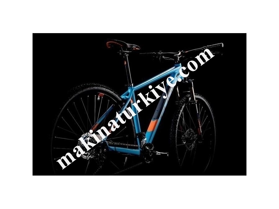 Hardtail Dağ Bisikleti (Mavi, Turuncu) 17 İnç - Cube Attention Sl