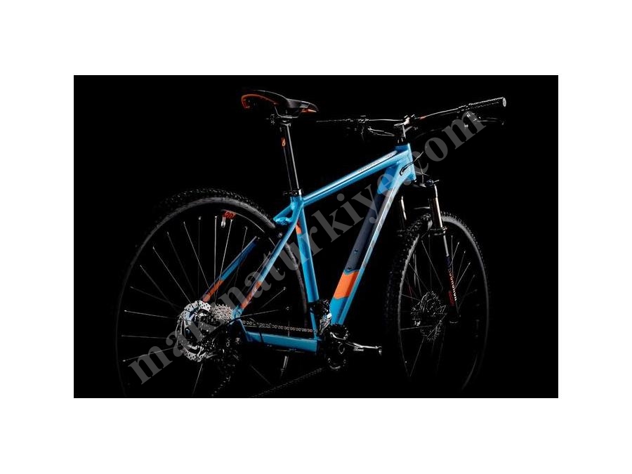 Hardtail Dağ Bisikleti (Mavi, Turuncu) 21 İnç - Cube Attention Sl