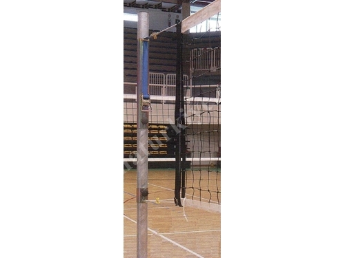 Art 6746T Galvanized Steel Telescopic Volleyball Pole