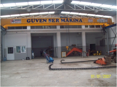 Gezer Köprülü Tavan Vinci Max. 7.5 Ton - Dewinch - 0