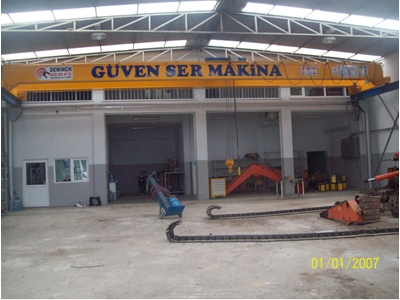 Gezer Köprülü Tavan Vinci Max. 7.5 Ton - Dewinch