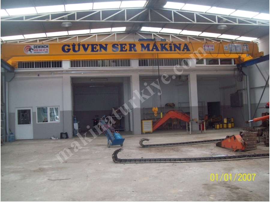 Gezer Köprülü Tavan Vinci Max. 7.5 Ton - Dewinch
