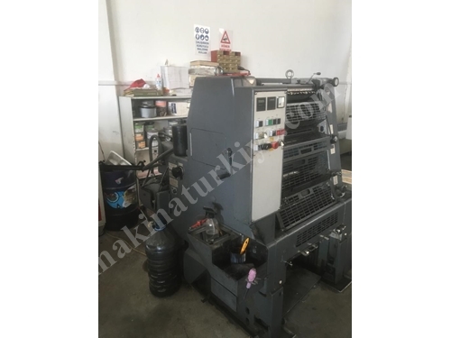 Heidelberg Gto 52-1 Tek Renk Ofset Baskı Makinası 36*52 