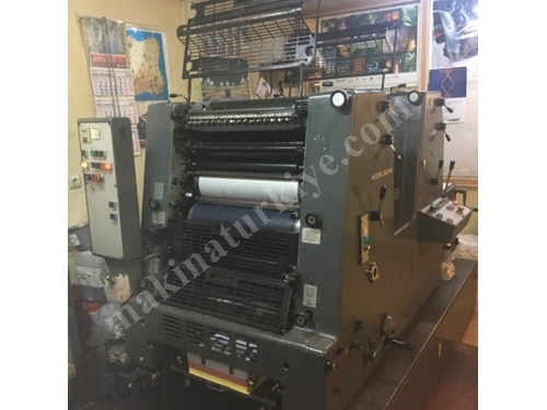 Heidelberg Gtoz-P 52 2 Renk Ofset Baskı Makinesi 36*52 Cm 