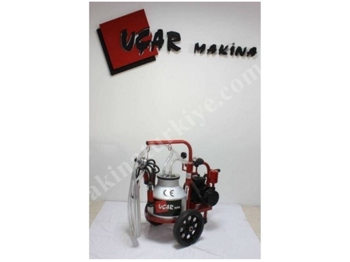 Mini Tekli Süt Sağma Makinası Krom - Uçarmak