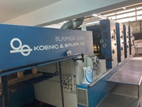 Machine d'impression offset KBA Rapida 104-4 4 couleurs - 5