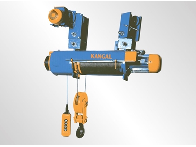 Çift Kiriş Arabalı Elektrikli Careskal Vinç 500 Kg - 100 Ton - Kangal Vinç - 3