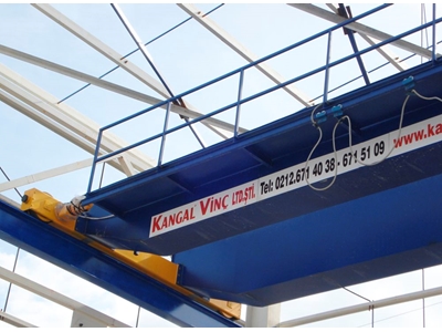 Alttan Askılı Gezer Köprülü Vinç 1 Ton - 100 Ton - Kangal Vinç  - 0