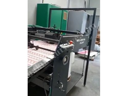 Billhöfer EK-102-50 1020 mm Selefon Kaplama Makinesi