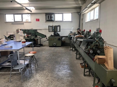 Müller Martini 6 İstasyon Harman-Tel Dikiş Makinesi