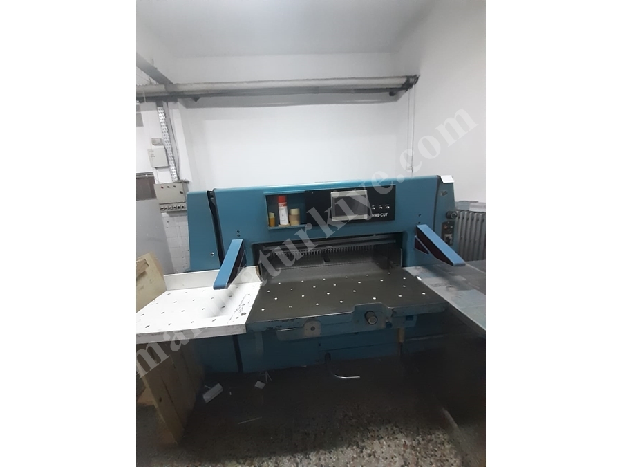 Wohlenberg MCS 2 TV 115 cm Kağıt Kesme Makinası