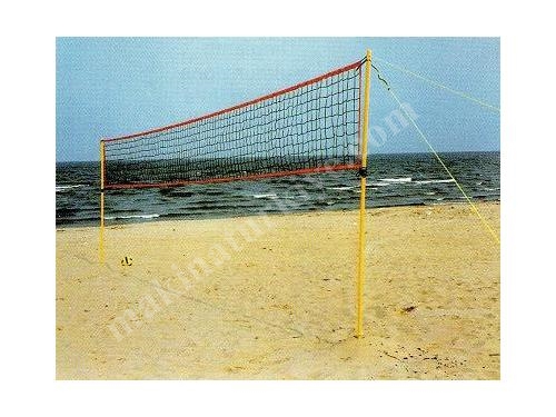 Art F501 Post- und Netzspannseil und Stangen-Tragetasche Mini-Strandvolleyball-Set