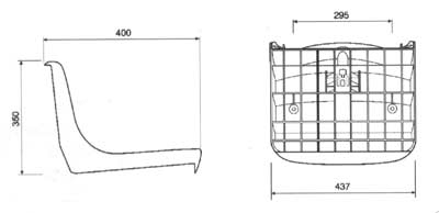 Полностью обитое кресло для зрителей Art M2003A - 1