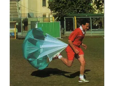 Art PCH Football Player Running Technique Enhancing Parachute