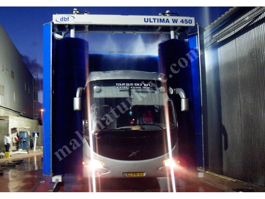 Otobüs Tanker Tır Yıkama Makinası 4 Metre