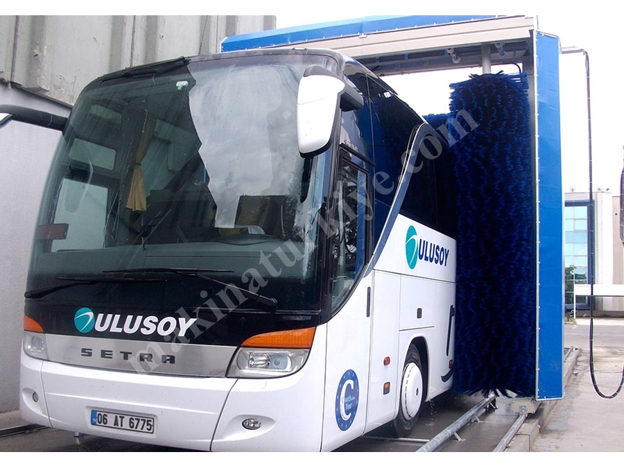 Otobüs Tanker Tır Yıkama Makinası 4 Metre