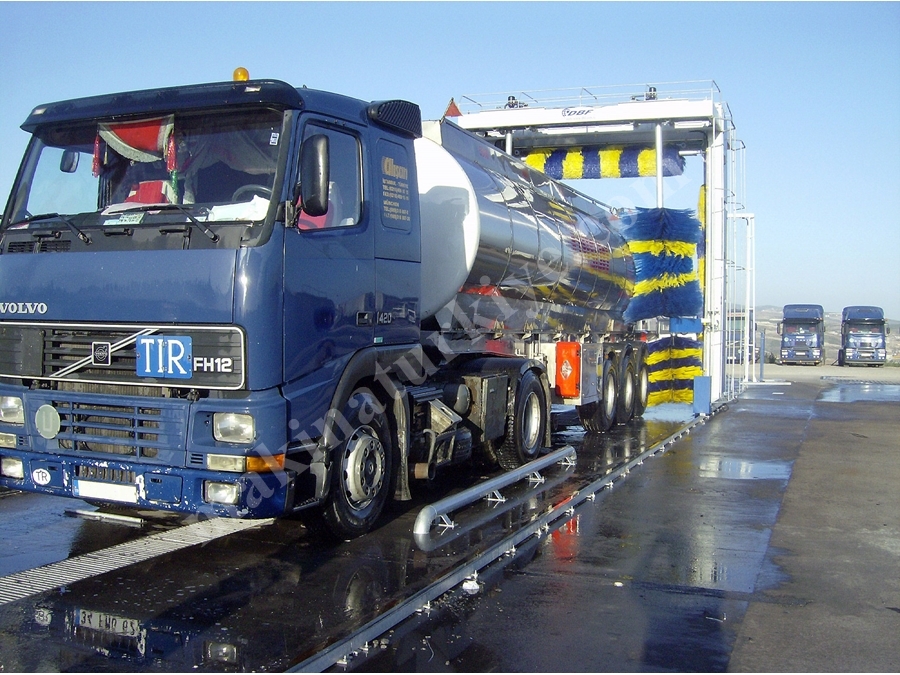 Otobüs Tanker Tır Yıkama Makinası 4 Metre