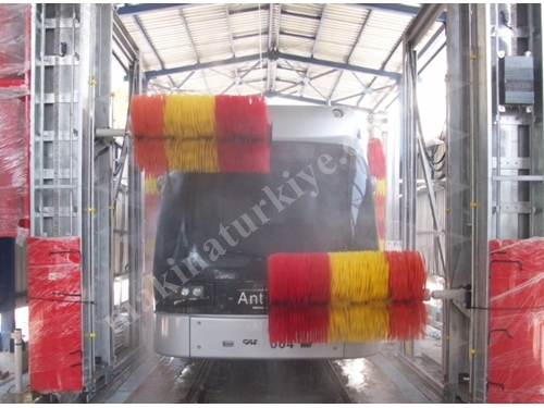 Otomatik Tramvay Yıkama Makinası