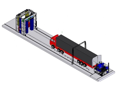 Otomatik Treyler Ve Konteyner İç Yıkama Sistemi Makinası - 3