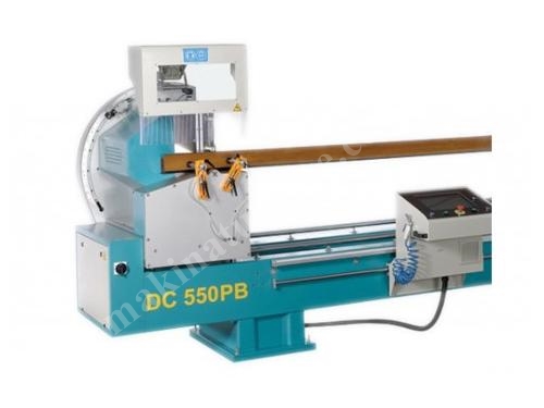 DC 550 M Ø 550 Mm Yarı Otomatik Çift Kafa Kesim Makinesi 