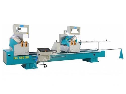 DC 550 SK Ø 550 Mm Tam Otomatik Cnc Kontrollü Çift Kafa Kesim Makinesi 