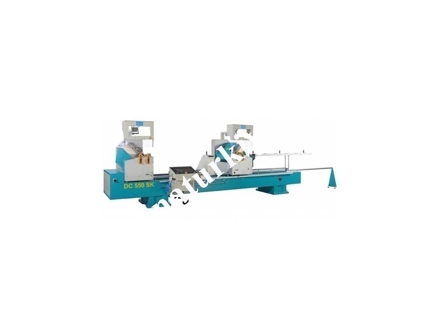 DC 550 SK Ø 550 Mm Tam Otomatik Cnc Kontrollü Çift Kafa Kesim Makinesi 