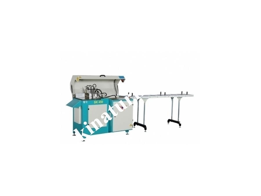 SK 450 Ø 450 Mm Otomatik Alttan Çıkma Dilimleme Makinesi 