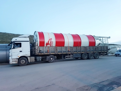 100 Ton (4 İnç Dolum Borulu) Çimento Silosu - 8