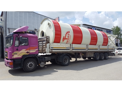 100 Ton (4 İnç Dolum Borulu) Çimento Silosu - 9