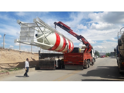 100 Ton (4 İnç Dolum Borulu) Çimento Silosu - 2