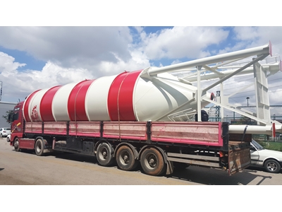 100 Ton (4 İnç Dolum Borulu) Çimento Silosu - 5