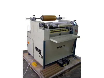 MSN 70 Semi-Automatic Stretch and Aluminum Foil Wrapping Machine