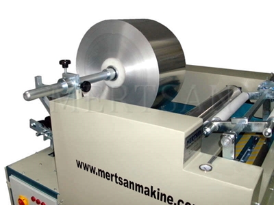 Yarı Otomatik Streç Ve Alüminyum Folyo Sarma Makinası - 5