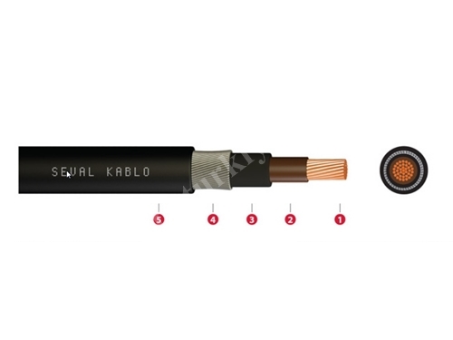 BS 5467 XLPE İzoleli Alüminyum Tel Zırhlı Kablo 