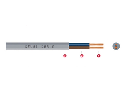 YY-LSZH 500 V LZSH Kablo  - 0