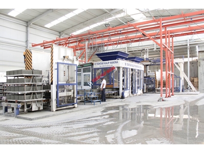 12'li Tam Otomatik Briket Parke Taşı Makinası - 3