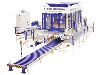 10'lu Tam Otomatik Briket Parke Taşı Makinası - 4