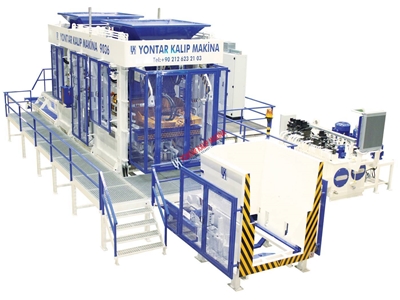 10'lu Tam Otomatik Briket Parke Taşı Makinası - 6