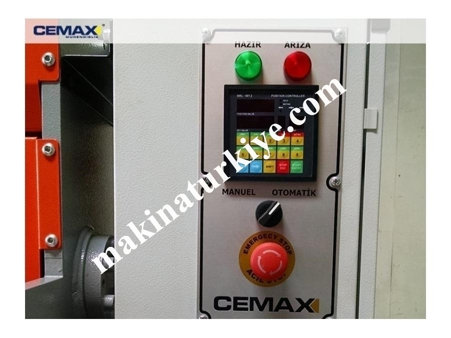 1280x4 mm Redüktörlü Giyotin Makas