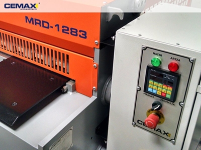 1280x3 mm Redüktörlü Giyotin Makas  - 9
