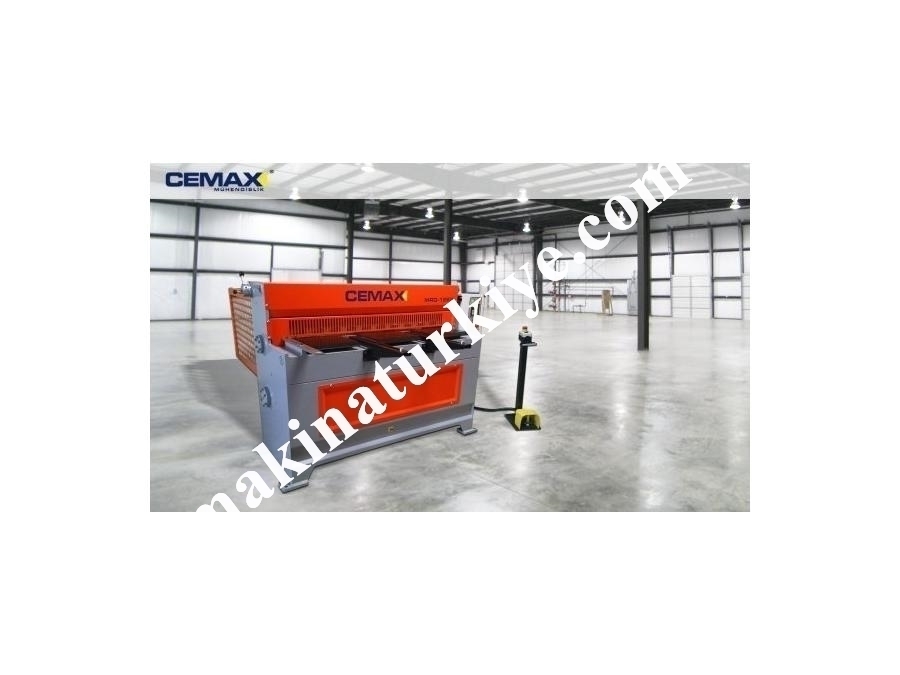 1280x3 mm Redüktörlü Giyotin Makas 