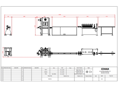 25-90 Metre/Dk Roll Form Makinası - 1