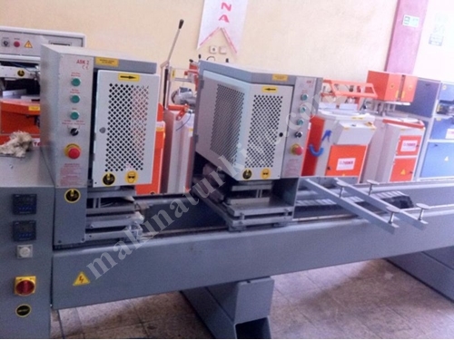 Otomatik Çift Köşe Kaynak Makinası 02 Mm Koparmalı