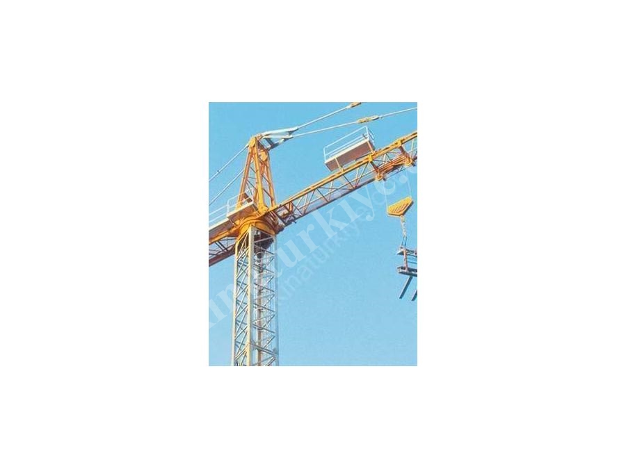 Üstten Dönen Kule Vinç 60 Metre 8 Ton