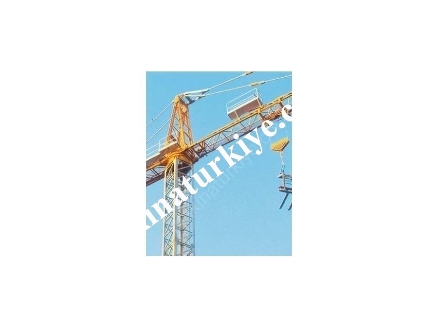 Üstten Dönen Kule Vinç 58 Metre 10 Ton
