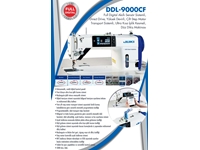 DDL 9000CF Electronic Straight Stitch Sewing Machine - 1