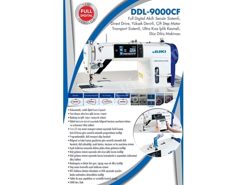 DDL 9000CF Elektronik Düz Dikiş Makinesi 