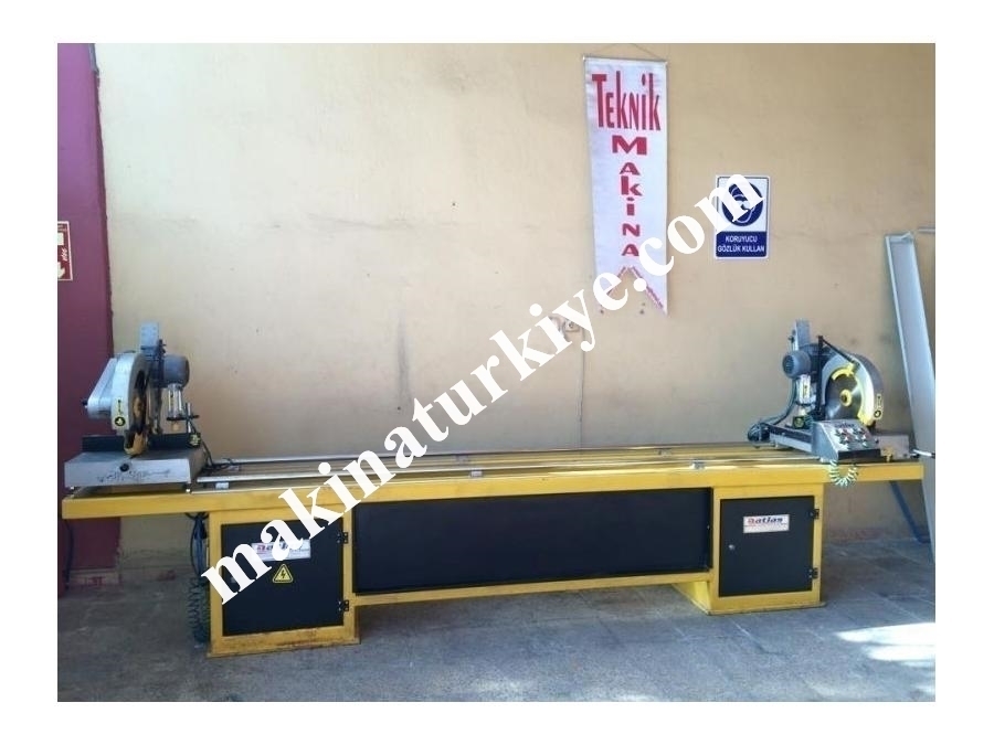 Çift Kafa Pvc Kesim Makinası Atlas Marka